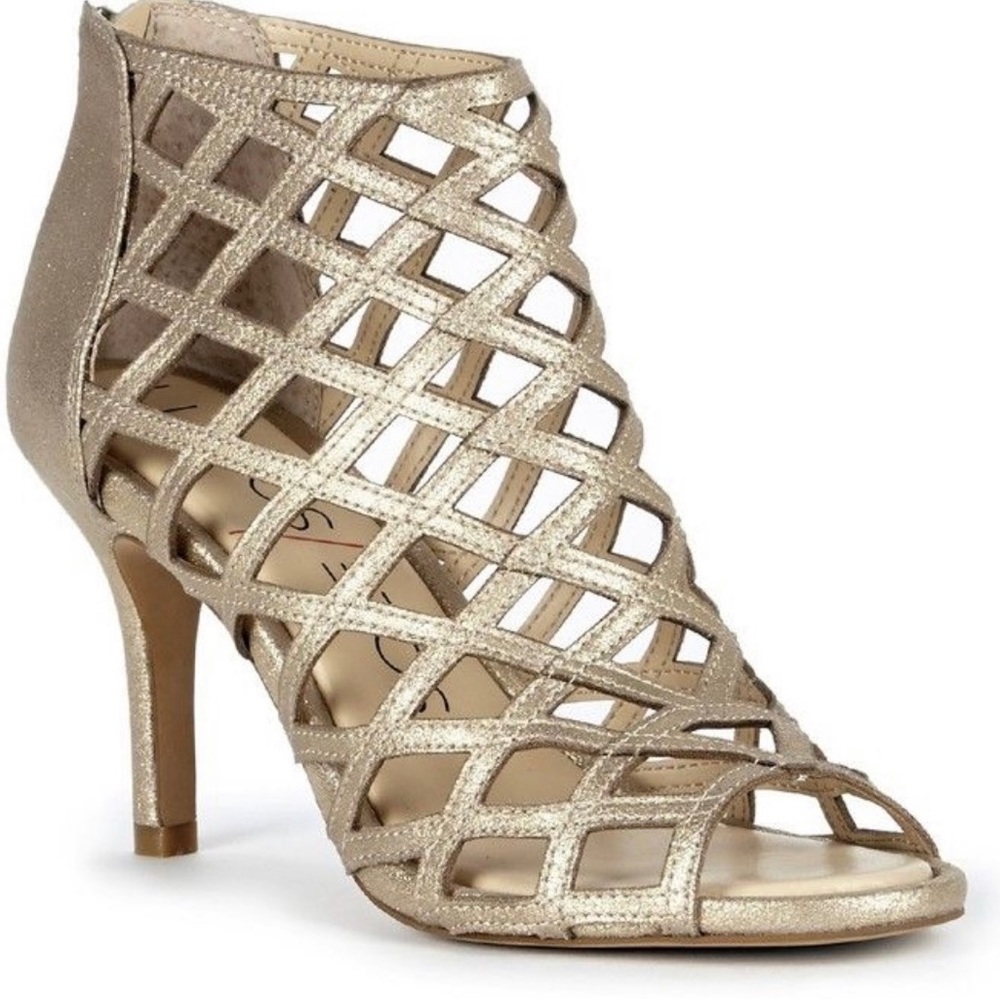 Sole Society Portia Gold Heels